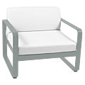 Fermob Bellevie fauteuil met off-white zitkussen