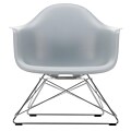 Vitra Eames LAR loungestoel met verchroomd onderstel