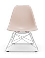 Vitra Eames LSR loungestoel met wit onderstel
