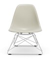 Vitra Eames LSR loungestoel met wit onderstel
