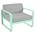 Fermob Bellevie fauteuil met flannel grey zitkussen