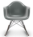 Vitra Eames RAR schommelstoel met zwart onderstel
