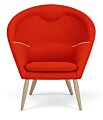 Audo Copenhagen Oda Lounge fauteuil