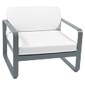 Fermob Bellevie fauteuil met off-white zitkussen