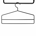 String kledinghanger (set van 4)