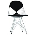 Vitra Eames Wire Chair DKR 2 stoel verchroomd onderstel