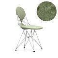 Vitra Eames Wire Chair DKR 2 stoel verchroomd onderstel
