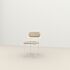 Product afbeelding van: Studio HENK Oblique Chair bekleed wit frame