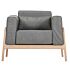 Product afbeelding van: Gazzda Fawn Dakar Leather Sofa 1 seater fauteuil