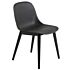 Product afbeelding van: muuto Fiber Side Wood stoel-Zwart - OUTLET
