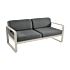 Product afbeelding van: Fermob Bellevie 2-zits loungebank met graphite grey zitkussen