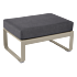 Product afbeelding van: Fermob Bellevie 1-zits voetenbank met graphite grey zitkussen