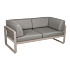 Product afbeelding van: Fermob Bellevie 2-zits Club loungebank met grey taupe zitkussen