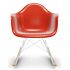 Product afbeelding van: Vitra Eames RAR schommelstoel met wit onderstel