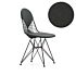 Product afbeelding van: Vitra Eames Wire Chair DKR-2 stoel zwart gepoedercoat onderstel