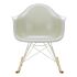 Product afbeelding van: Vitra Eames RAR Fiberglass schommelstoel met wit onderstel